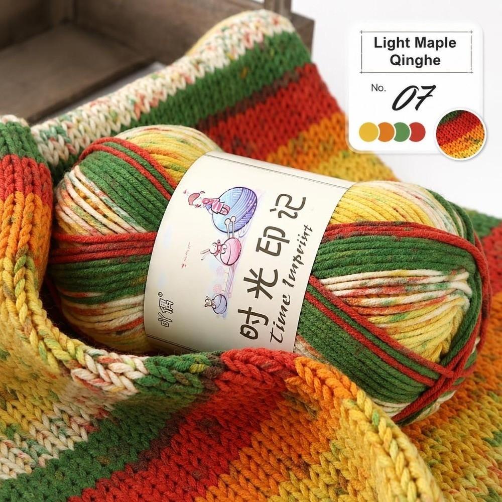 100g Per Roll Knitting Yarn Soft Handmade Yarn Knitting Sweaters Bags Blankets