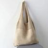 Vintage Hollow Woven Women Shoulder Bag Knitting Handbags Large Capacity Tote Bags CLE