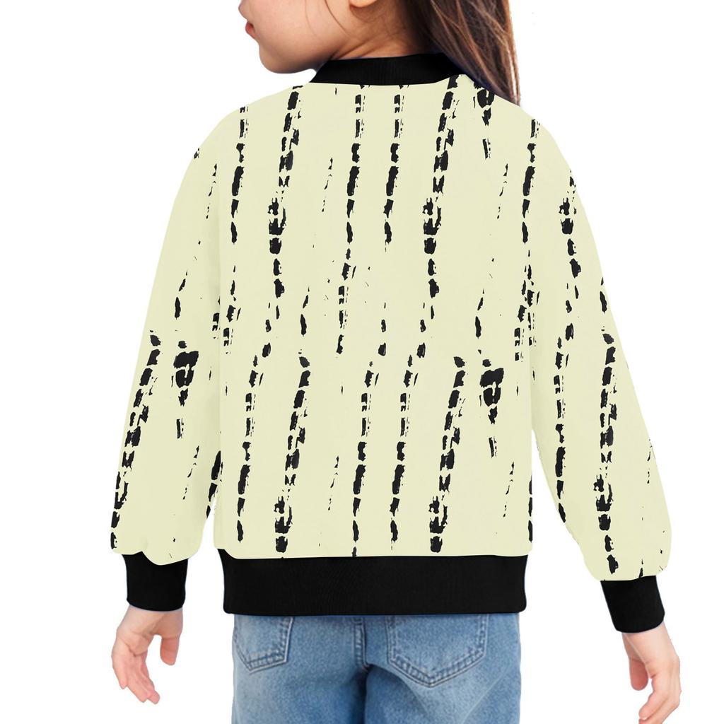 Куртки на молнии для девочек, детские осенние толстовки с длинными рукавами, верхняя одежда с карманами 5-15 лет