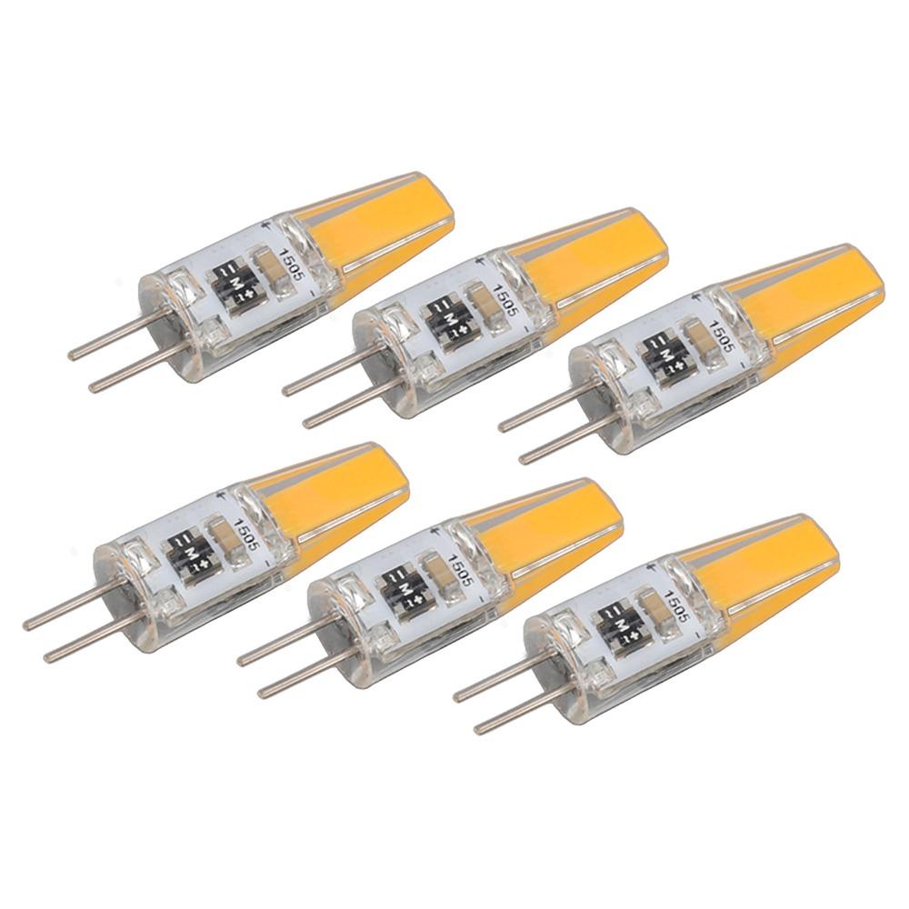 6PCS 120V G4 Light Bulb 2W LED Bulb Easy Light Bulb  Bedroom