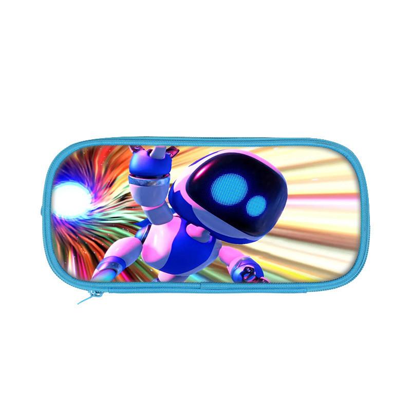 Astro Bot Космический Робот Двухслойная Пенал Для Детей Школьные Принадлежности И Канцелярские Товары Хранение
