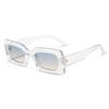 Box sunglasses, European and American personalized multi-color colorful candy-colored glasses, square international station hot products