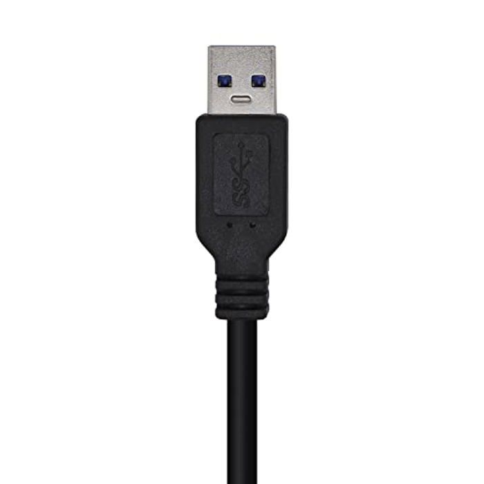 Câble USB 3.0 - AISENS - A105-0446 - Type A/M-A/M - 1 m - Noir