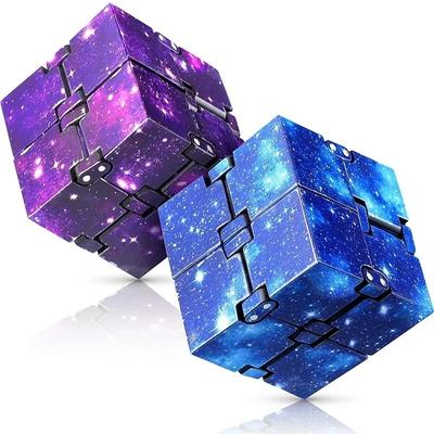 Бесконечный куб, флип, игрушки для детей, тревожная игрушка, кончики пальцев для игры-головоломки, антистресс, волшебный палец, непоседа, аутизм, подарки для рук, дети