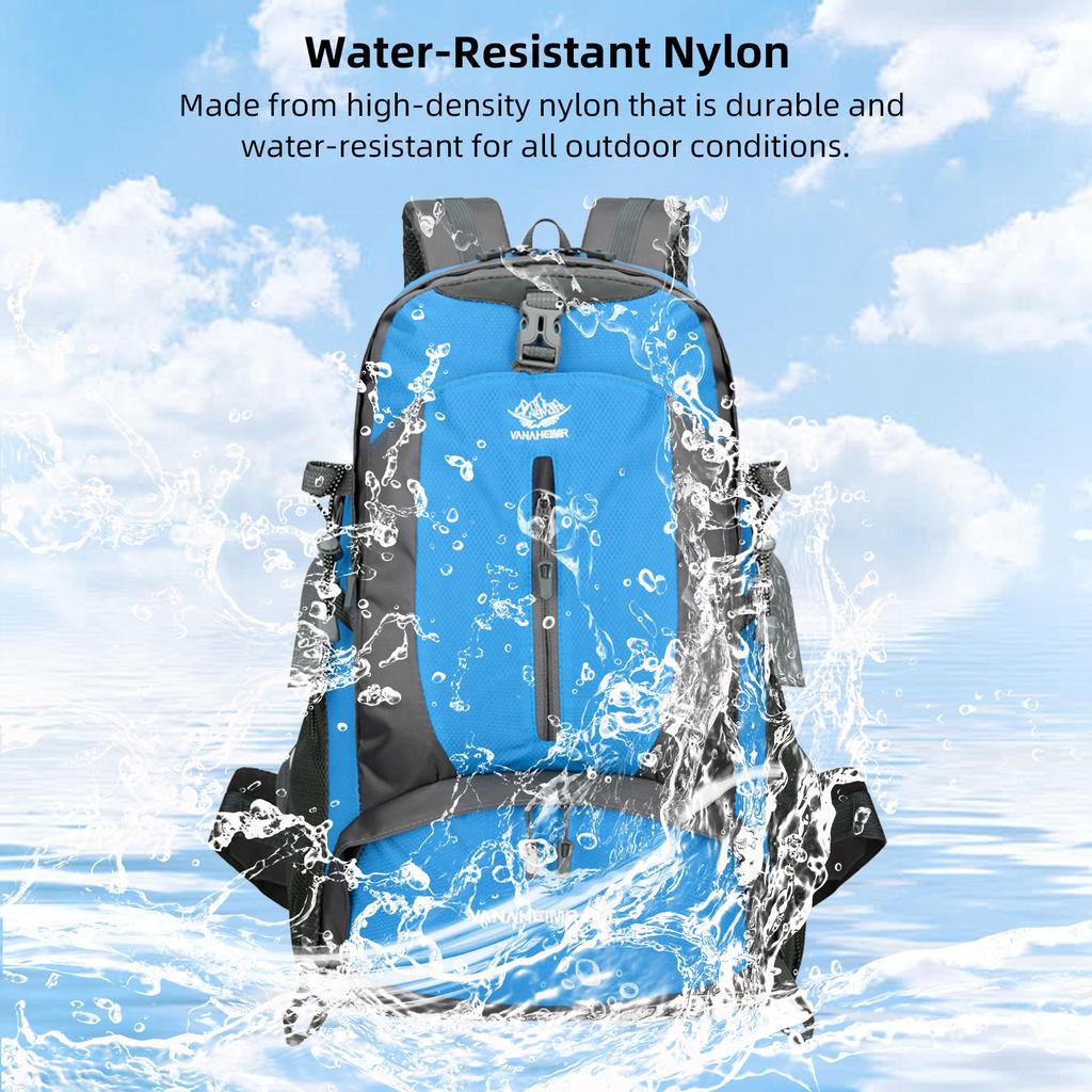 Походный рюкзак, дорожный рюкзак 50 л с несколькими отделениями, водонепроницаемый рюкзак для мужчин и