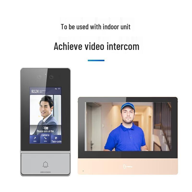 Hikvision Smart Video Intercom System CN plug (adapter included)