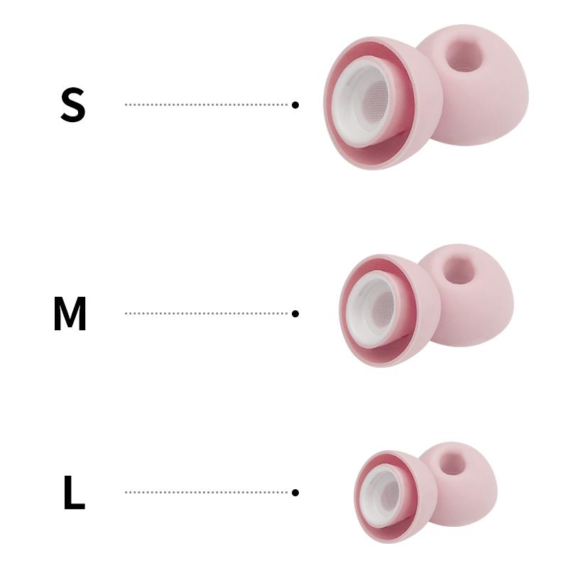 3 Pairs Ear Tips for Airpods Pro Noise Reduction Silicone Earbuds Ear Pads Earplug Cover for Airpods Pro Eartip Earcap Plug