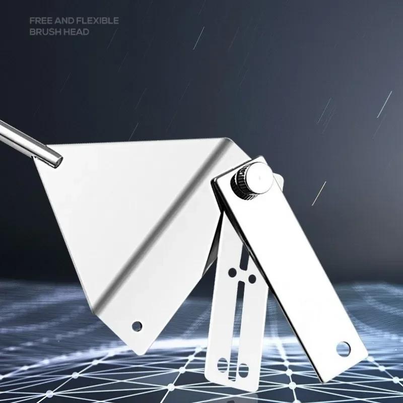 Инструменты для чистки аквариума, удаление водорослей с помощью плоского песка, скребок для удаления водорослей из стекла двойного назначения, бытовые чистящие средства, аксессуары для аквариума