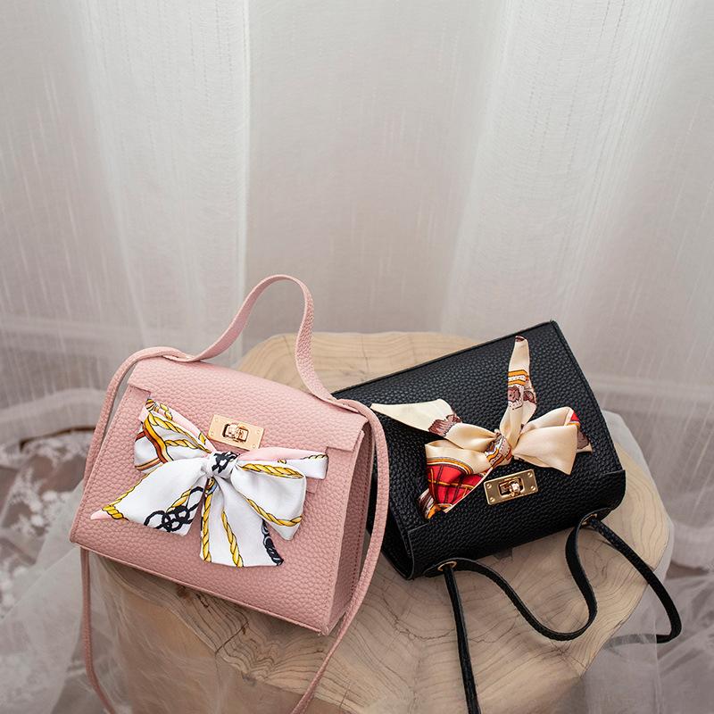 Шарф-сумочка с узором личи для женских маленьких сумок для маленьких квадратных сумок