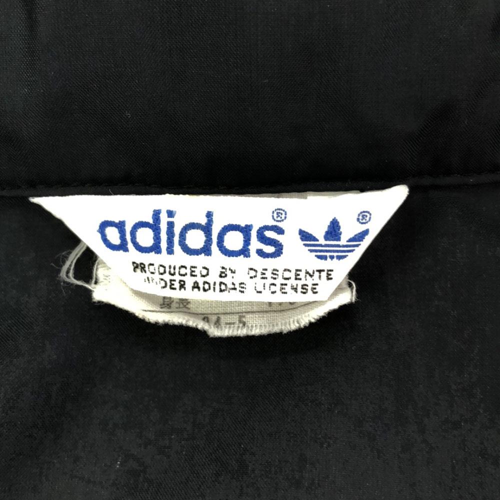 Adidas 70-е 80-е Винтажная Descente Вышитый логотип Трилистник Нейлоновая куртка Подержанная мужская