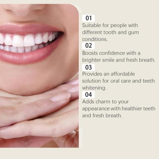 1/2Pcs 100G Whitening Toothpaste Freshening Breath Stain Removal Oral Health Enamel Protection Sensitive Teeth Cleaning Brightening Toothpaste