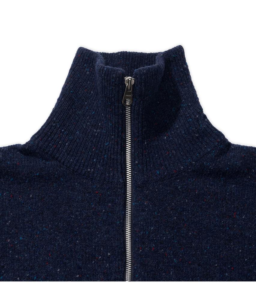 PRODESHIRT Irish Donegal Half-Zip Knit (Midnight)