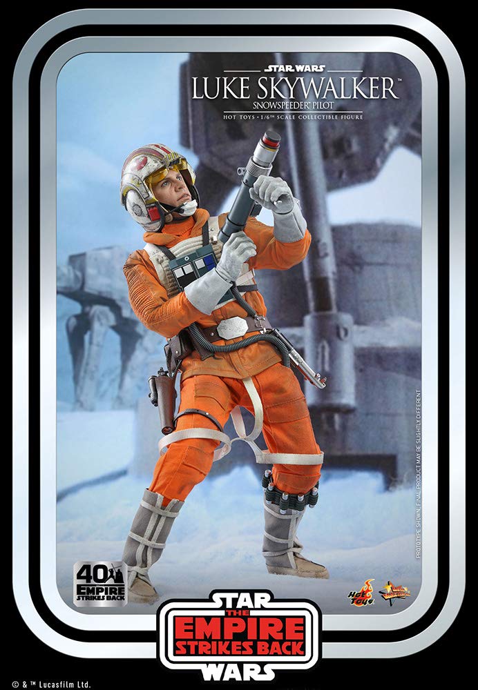 Movie Masterpiece Star Wars Episode Empire Strikes Back Luke Skywalker Pilot Anniversary Scale Figure V/The (Snowspeeder Version) [40th Edition] 1/6