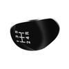 5 Speed Gear Stick Shift Knob Cap Cover Insert Black For Ford Focus Fiesta