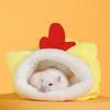 Thickened Hamster Nest Soft Hamster House Cave Cow Hamster Cotton House  Golden Hamster