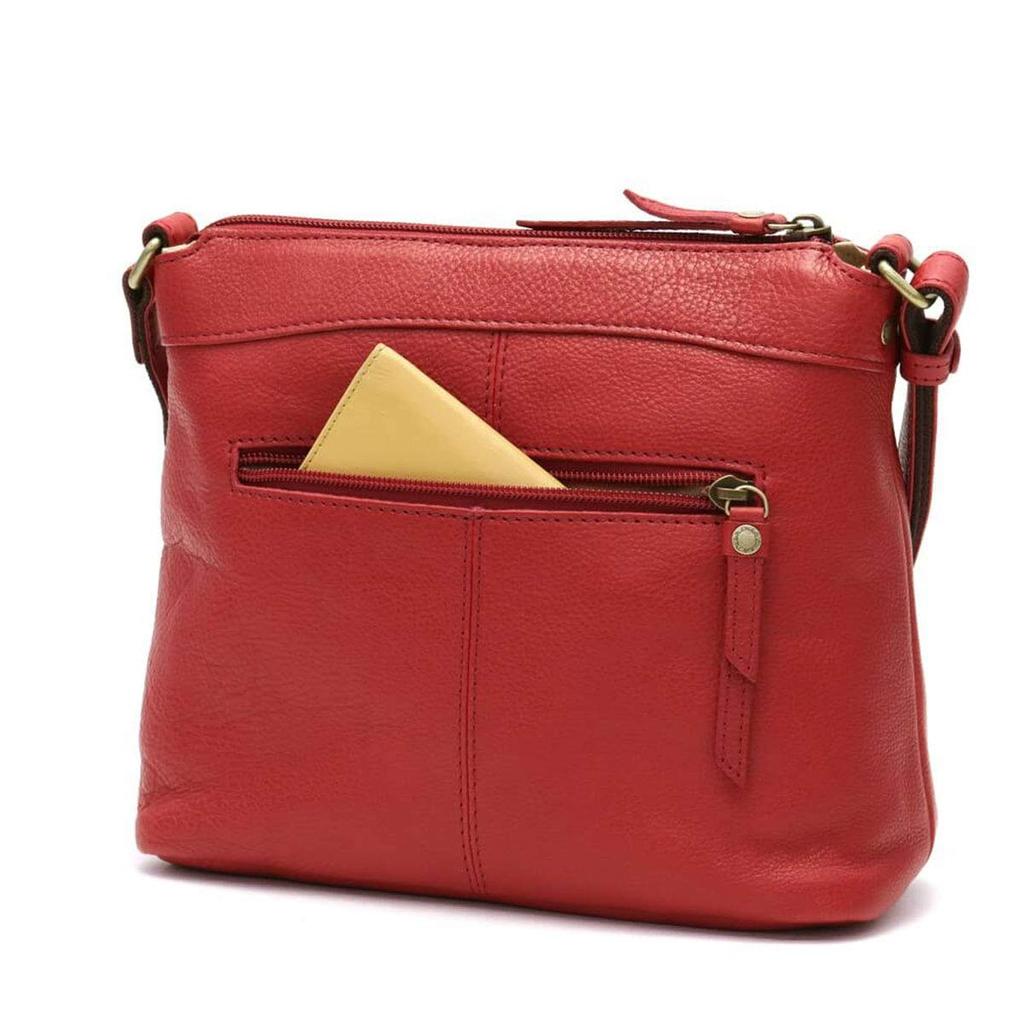 Сумка через плечо из натуральной кожи Gentry 1033513 темно-синяя [Dakota] женская DA-1033513-60