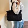 Женская сумка через плечо Городской стиль Большая вместимость Нишевый дизайн Легкая дорожная Простая сумка-тоут Студенческая сумка-тоут