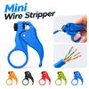 Spring Assisted Mini Wire Stripper One-Handed Cable Stripper  for Cat5e-Cat8 Network Cable
