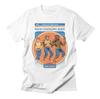 Classic Cartoon Anime European and American Style Illustration High Street Casual Tshirt Mens and Womens Luxury  Top 2026
