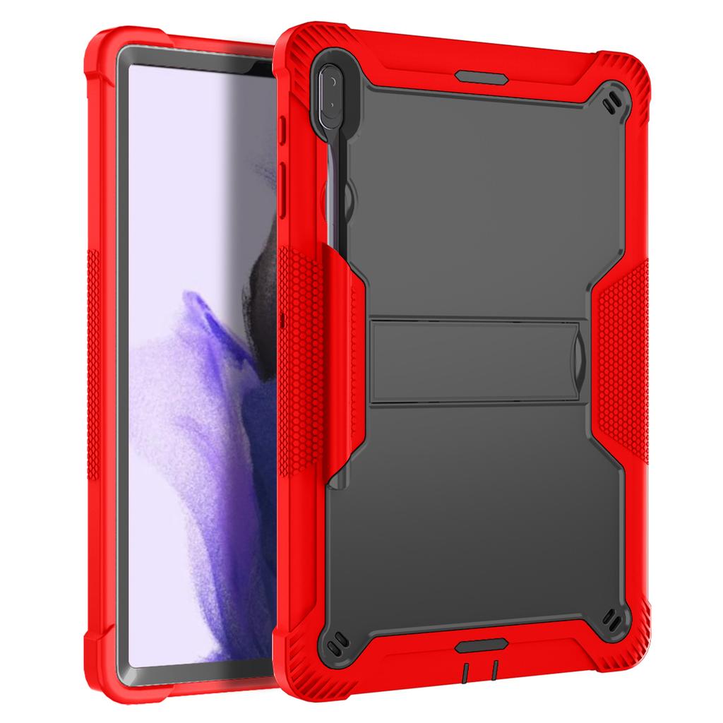 Бронированный чехол для Samsung Galaxy Tab S8 S9 Ultra 14,6 дюйма SM-X900 SM-X906 X900 X906 Гибридный бронированный противоударный силиконовый детский чехол Настольная подставка