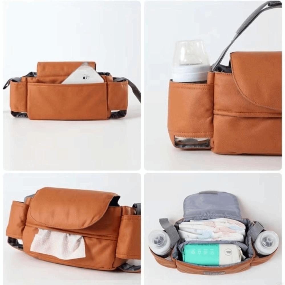 Detachable Design Baby Pram Organizer Multifunctional Travel Diaper Bag Pushcart Accessory