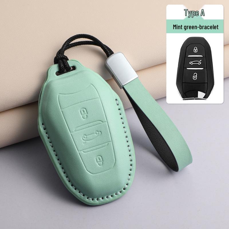 Peugeot Key Cover for 408X, 2008/4008/5008, Purple Textured for 508Lphev/408.