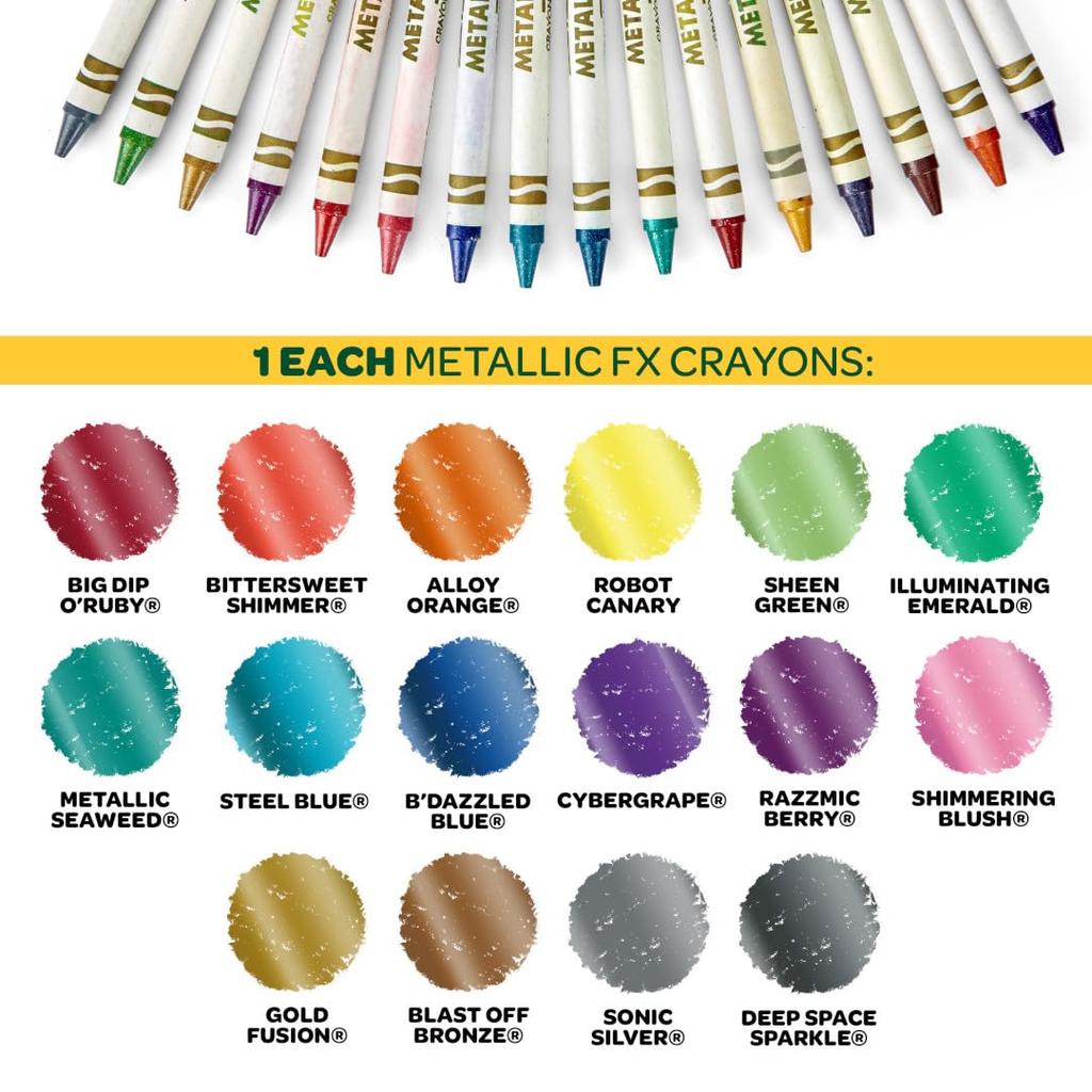 Crayola Crayon 152 цвета с футляром точилка для мелков Ultimate Crayon Collection оригинальный продукт 520030 &