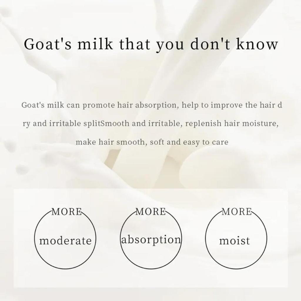 Маска для волос с козьим молоком - маска глубокого кондиционирования, восстановление, мягкость, глубокое восстановление, вьющиеся, гладкие, питательный уход, кератин для волос