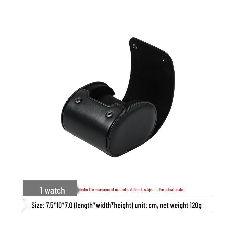 Роскошная мужская кожаная коробка для хранения и демонстрации наручных часов