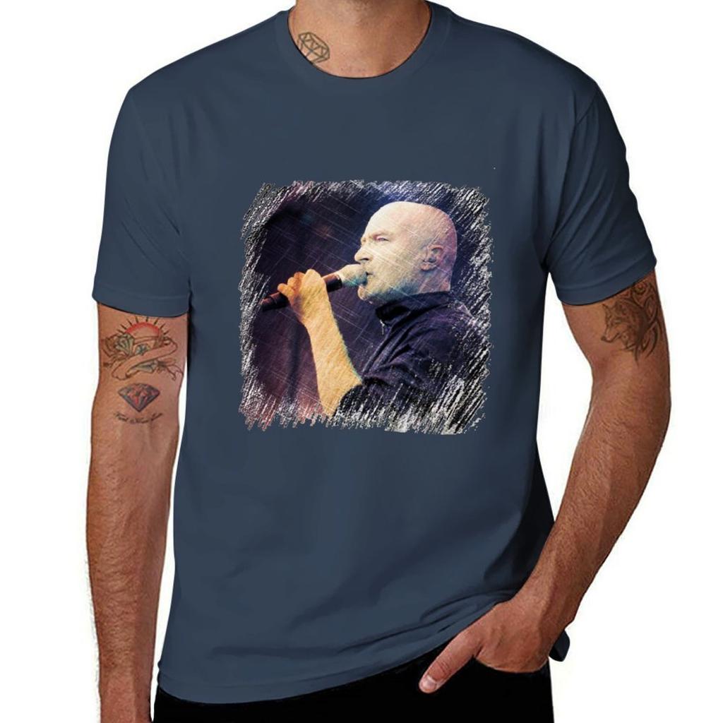 Phil Collins Tshirt Lightweight Casual Summer Tshirt
