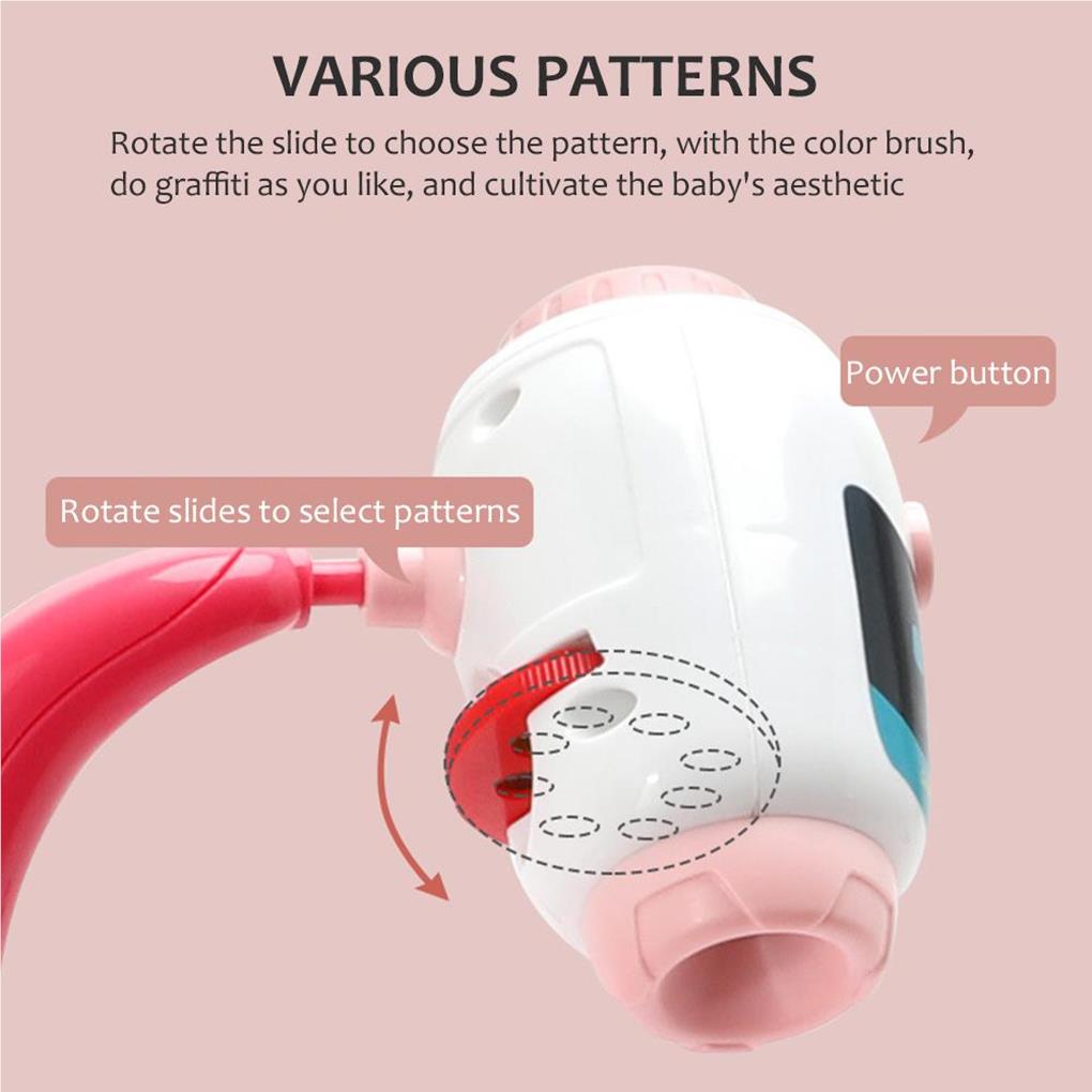 Children Projector Drawing Table Portable Cute Educational Developmental Zoomable Button Switch Painting Board Plaything