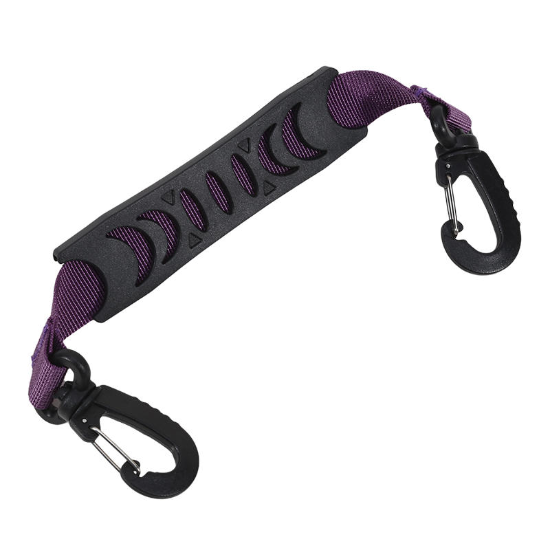 Ручка для переноски роликовых коньков - Мягкий полиэстер, защита от натирания, для легкой транспортировки, уличные тренировки, универсальная посадка для большинства квадов