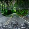 Motorcycle Helmet Clear Anti-Fog Rainproof Film Helmet Lens Durable Nano Coating Sticker Moto Safety Driving Helmet Accessories