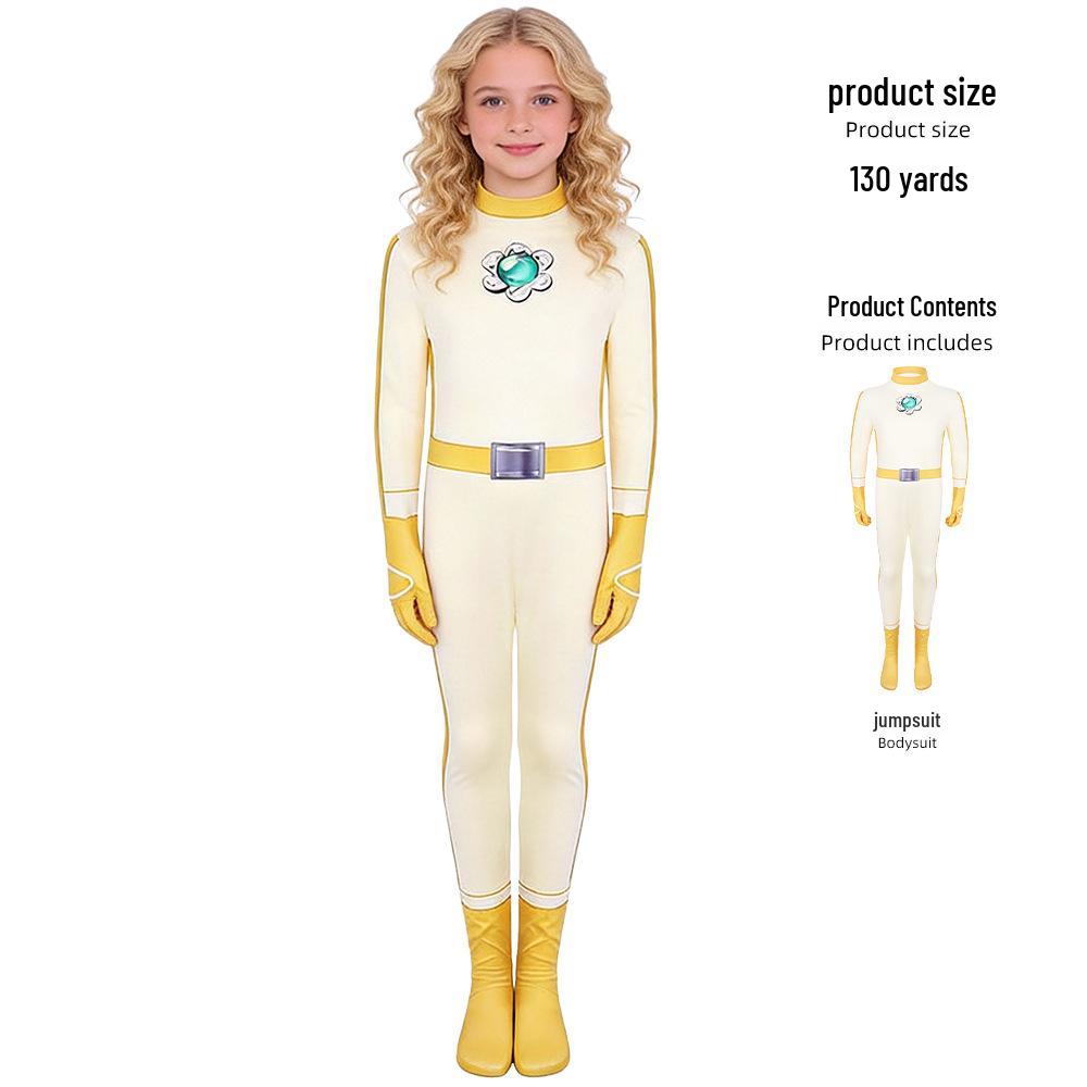 Halloween Mushroom Man Costume - Super Mario Toad Parent-Child Cosplay