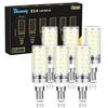 Blewandy Ampoule LED E14 Blanc Froid, 6500K Ampoules LED E14 12W Équivalent Ampoule Halogène 100W, Ampoule E14 1200LM, Non Dimmabl