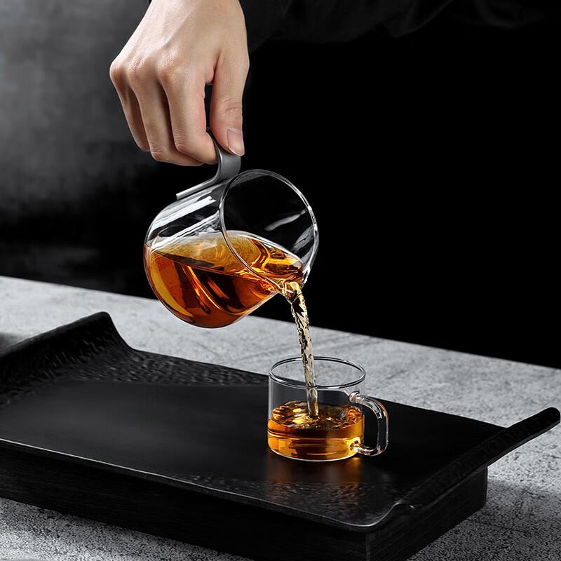 Shangming Heat-Resistant Borosilicate Glass Gongfu Tea Pitcher