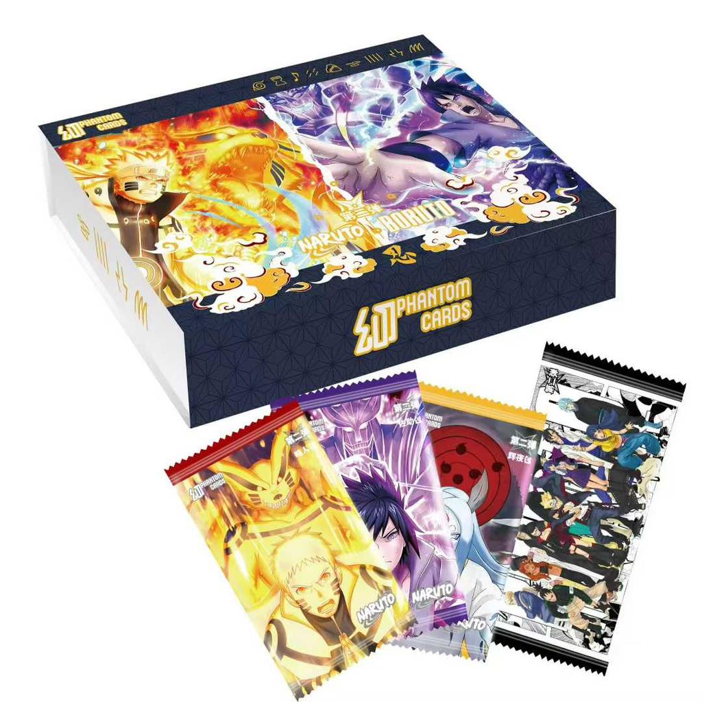 Official Genuine Naruto Card Reversal Chapter Naruto Sasuke Konoha's Ninja Road Hyuga Hinata Anime Collection Card Toy Gifts