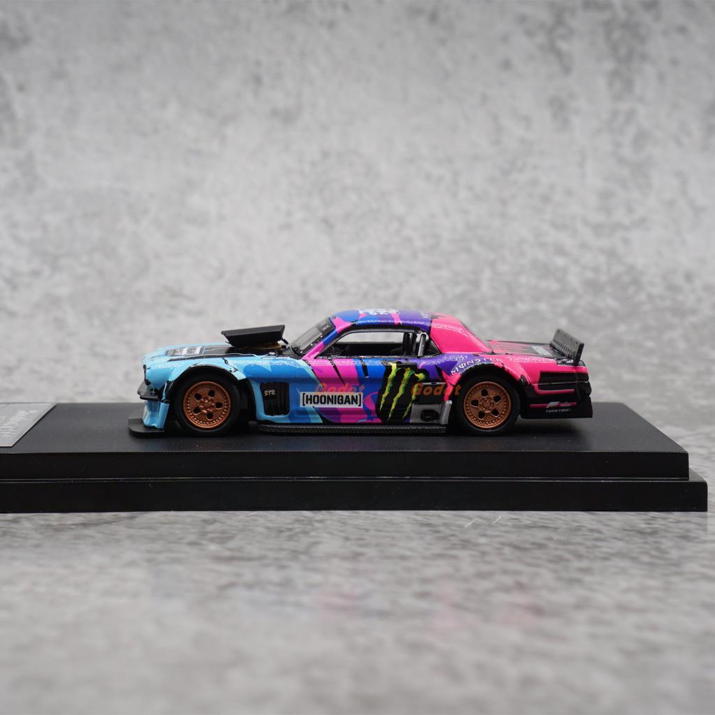 SW 1:64 Mustang RTR V3 Hoonicorn Alloy Car Diecasts & Toy Vehicles Car Model Miniature Scale Model Car For Children