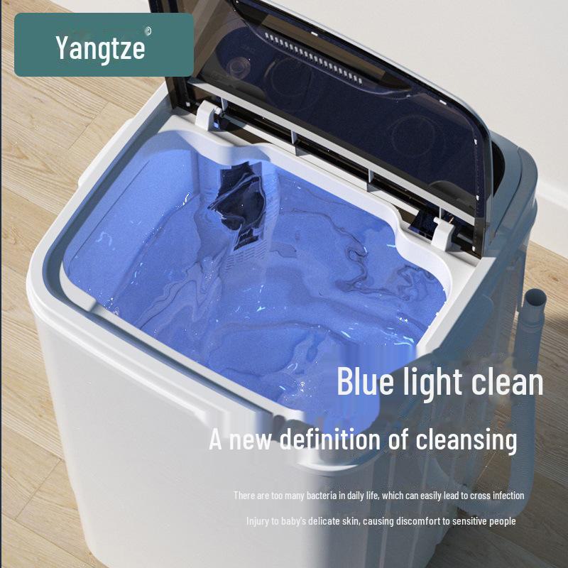 Полуавтоматическая мини-стиральная машина большой емкости для использования в общежитии