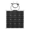 Semi Flexible Solar Panel Waterproof Monocrystalline Bendable Portable Solar Charger for Car RV