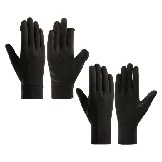 Зимние перчатки для мужчин и женщин, термоперчатки для сенсорных экранов, ветрозащитные теплые перчатки для холодной погоды, велоспорта, пешего туризма