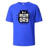 Funny HipHop Hungry Printing Tshirt For Men Wowen 100 Cotton Summer Breathable Tops Oneck Oversize Basic Tees Mens Clothing