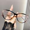 Cat Eye Eyeglasses Frame For Women Black Brand Design Eyewear Anti Blue Light Protection Computer Goggles Fashion Accessory 