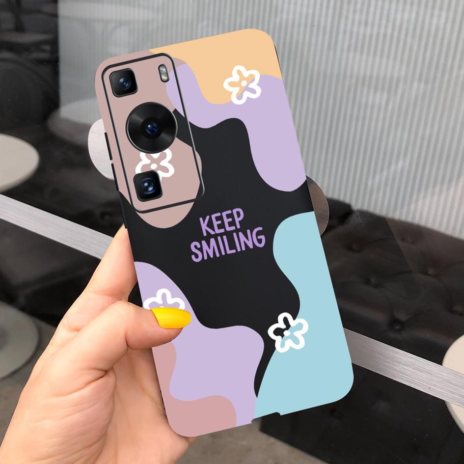 Чехол для Huawei P60 Pro 2023 Новые модные узоры Тонкая задняя крышка для Huawei P60 LNA-LX9 P 60 P60 Art Мягкий чехол для телефона Coque