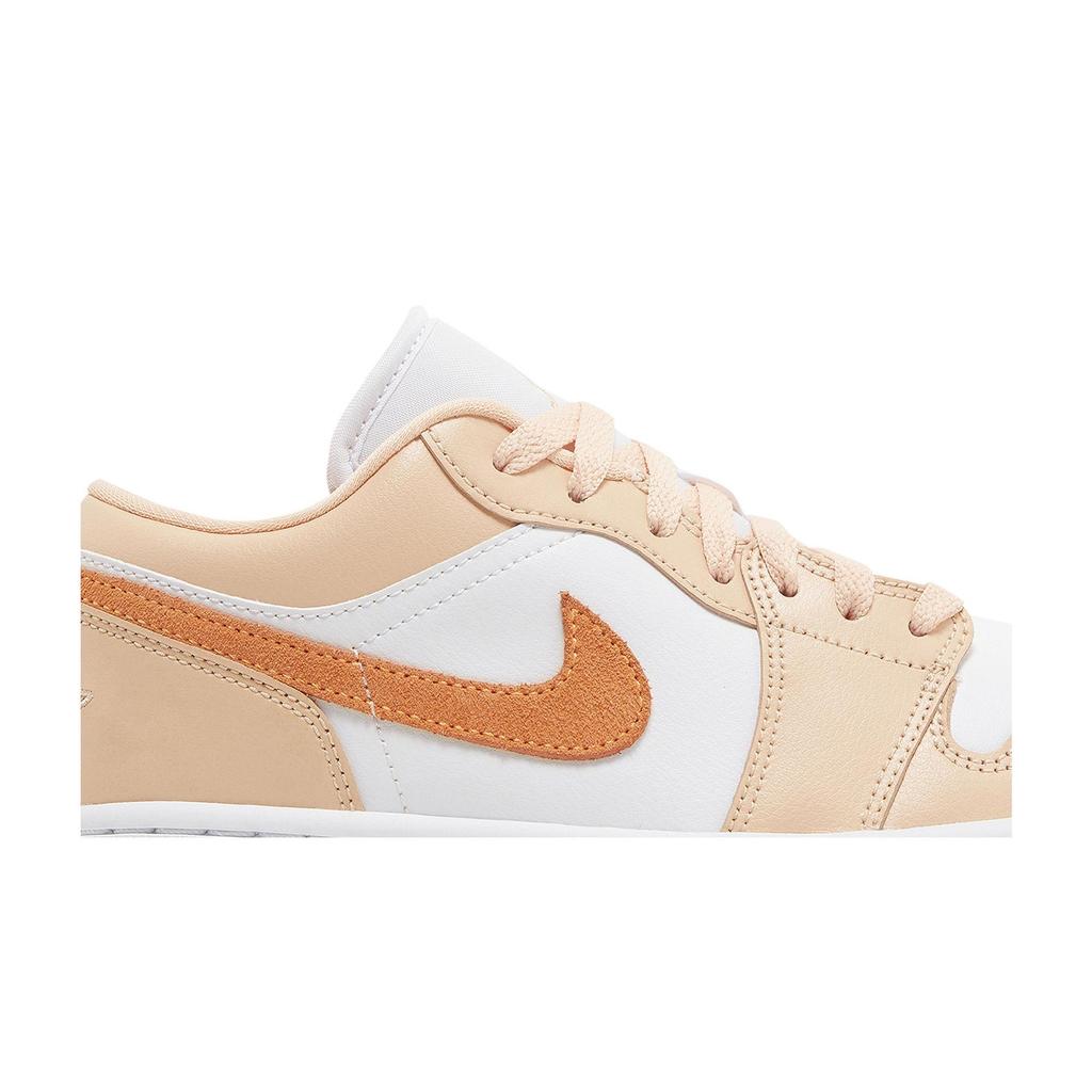 Womens Air Jordan 1 Low 'Sunset Haze' (women's sizes) Sunset Haze / White / Bright Citrus Vintage Basketball Shoes DC0774 801
