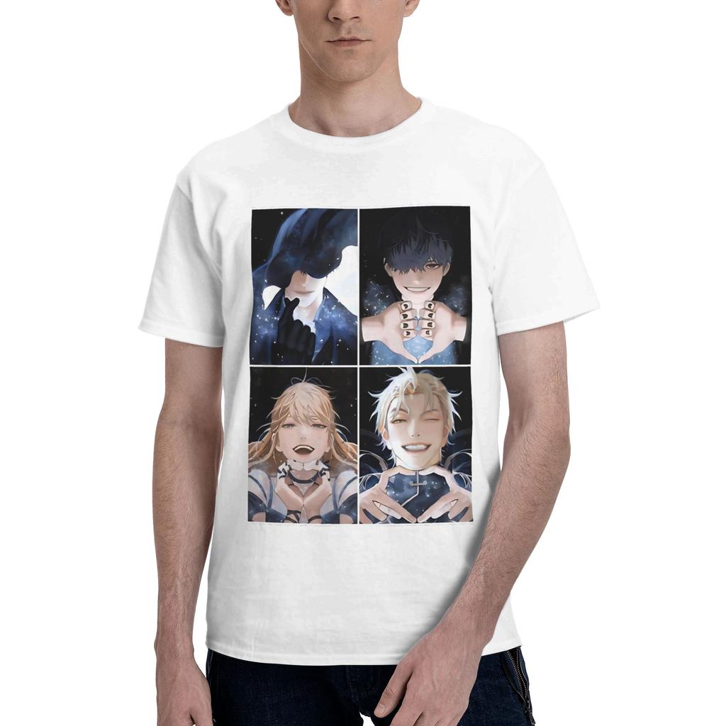 Мужские Женские Аниме Футболки Всеведущий Читатель 100% Хлопок Одежда Сумасшедшие Футболки с Коротким Рукавом и Круглым Вырезом Подарок на День Рождения Футболка