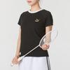 Puma Цветные блоки дышащая футболка с коротким рукавом стандартная женская футболка топы черный 629234-01
