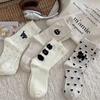 Cartoon Animal Kawaii Lovely Cat For Women Cotton Socks Japanese Style Comfortable Female Casual Mid Tube Sock
