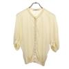Givenchy Short Sleeve Knit Cardigan XS White System Women Used