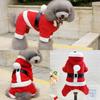 Качественная пижама для питомца на Рождество, комбинезон для собаки, свитер для кошки, пальто, куртка**